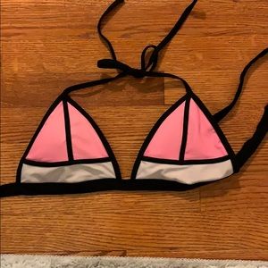 Triangle bikini top